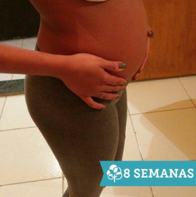 Gravidez 8 Semanas Barriga Inchada