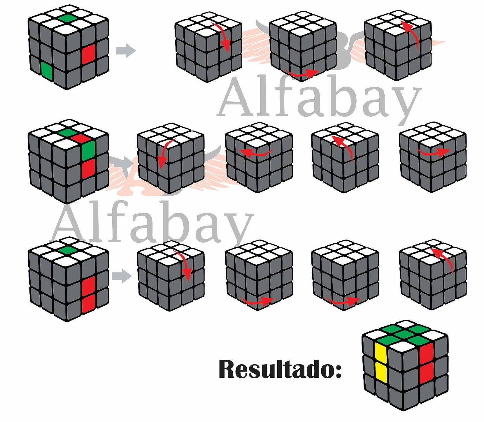 como montar cubo magico