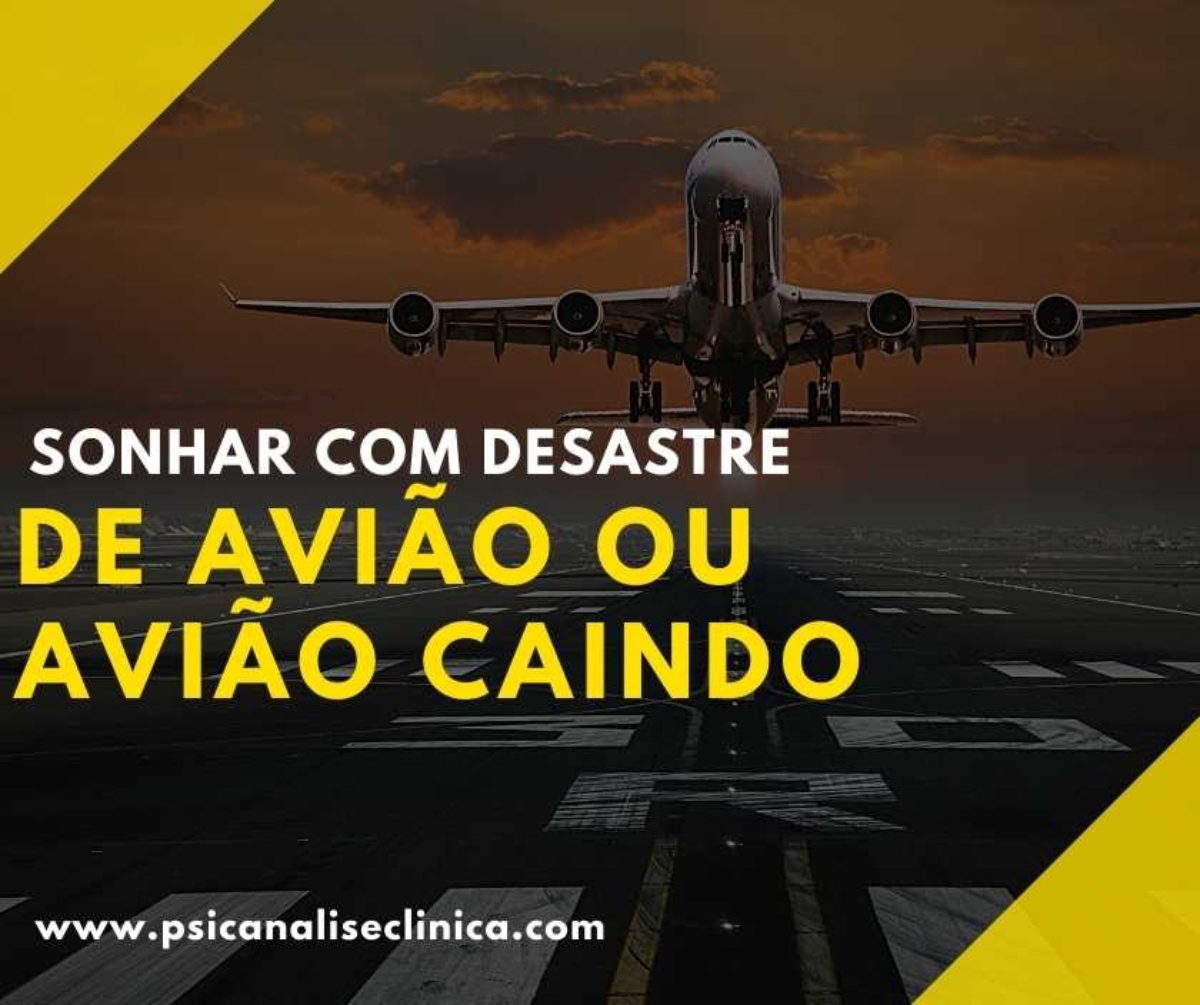 sonhar com avião caindo