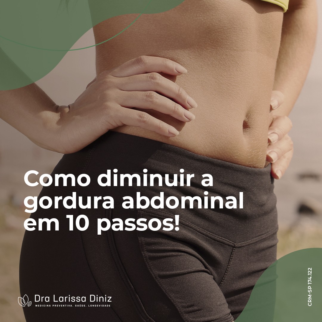 como perder gordura abdominal