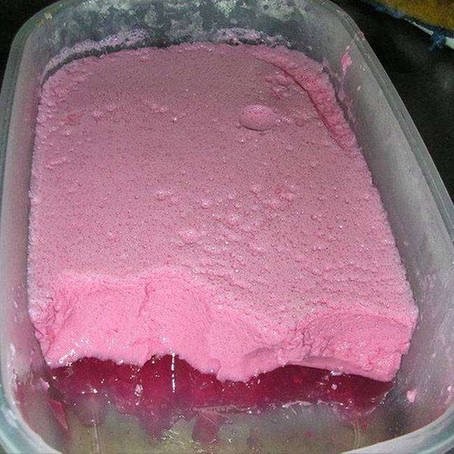 gelatina com leite condensado