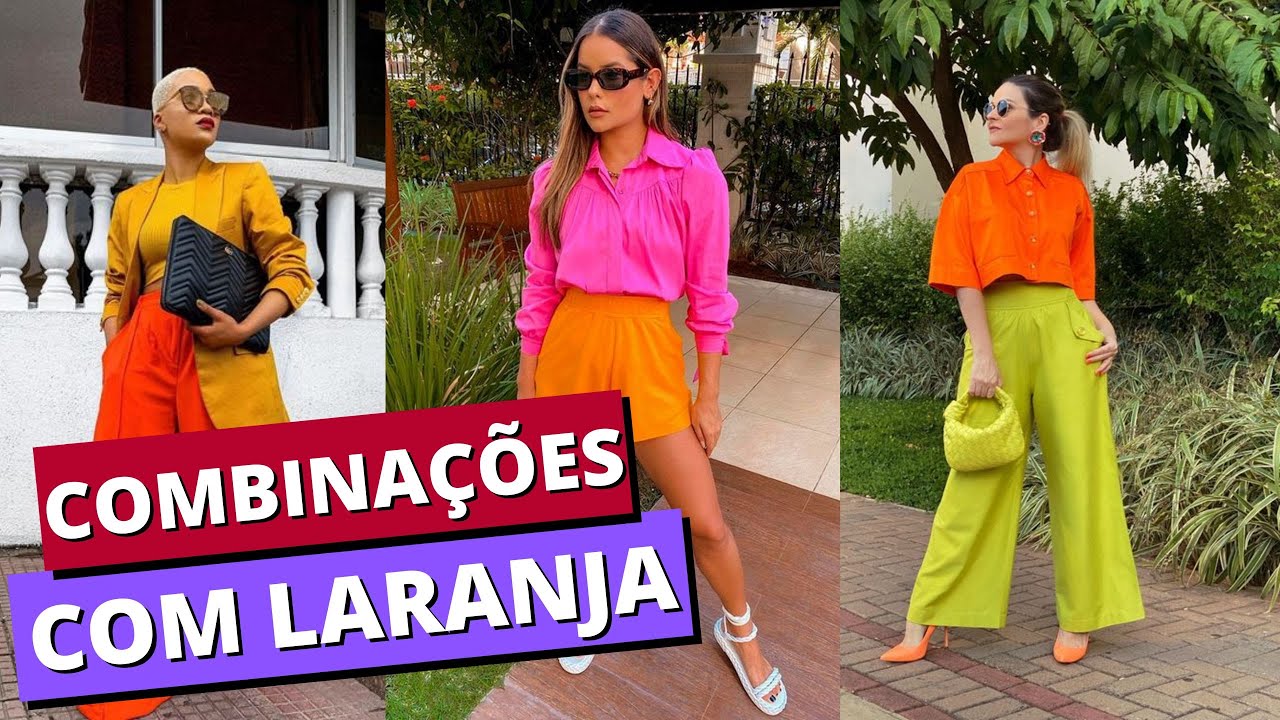 cores que combinam com laranja