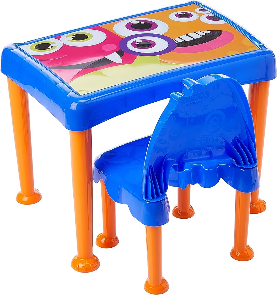 mesa infantil com cadeira