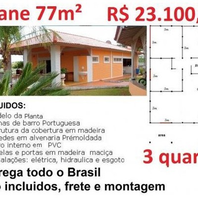 Quanto custa construir uma casa pré-fabricada no Rio de Janeiro?