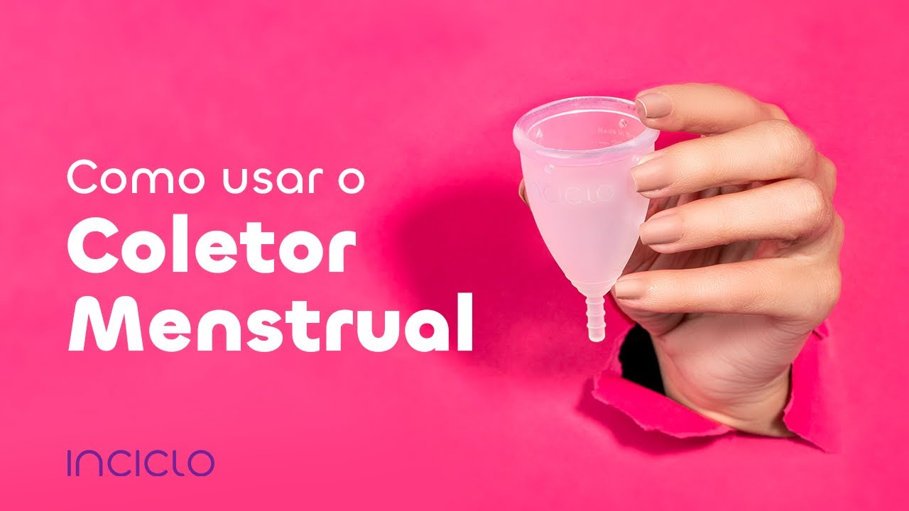 coletor menstrual como usar