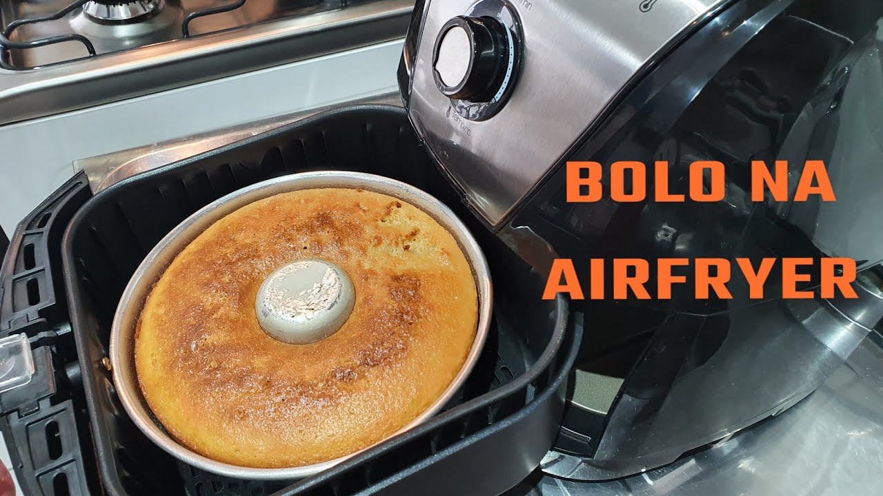 como fazer bolo na airfryer