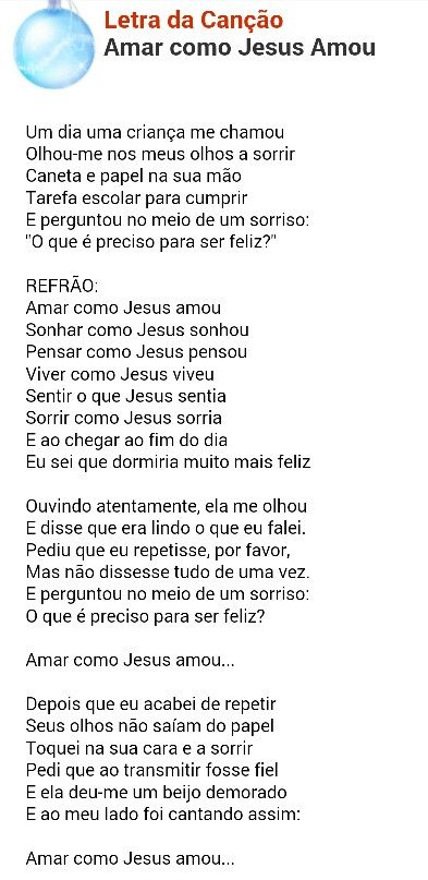 amar como jesus amou