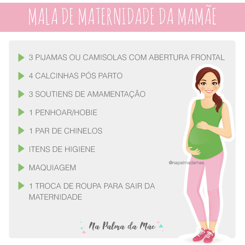 O Que Levar Para Maternidade Para Mamãe