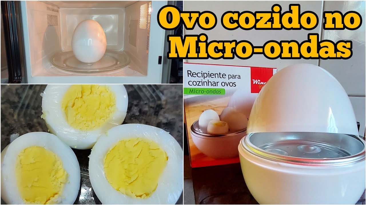 Como cozinhar um ovo no micro-ondas?