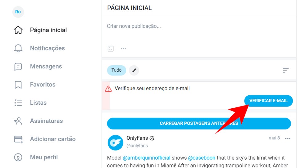 Como criar uma conta no OnlyFans?