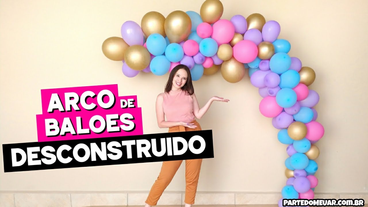 Como criar um arco de balão?