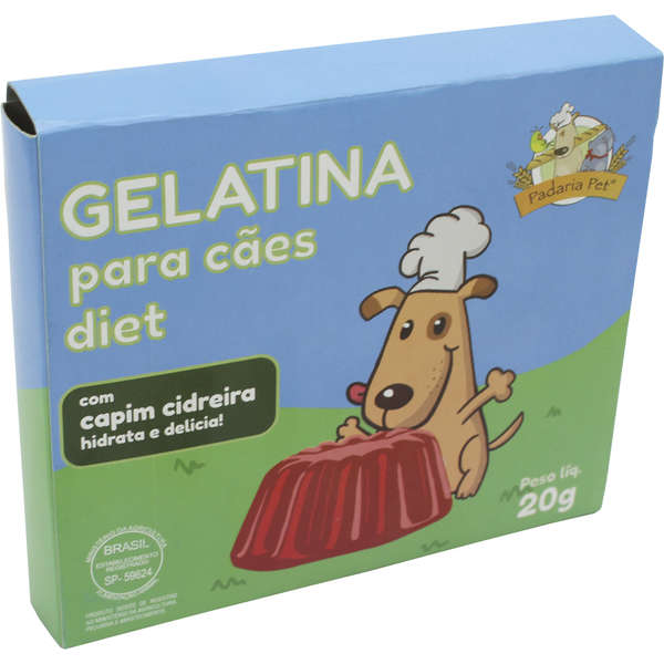 cachorro pode comer gelatina?