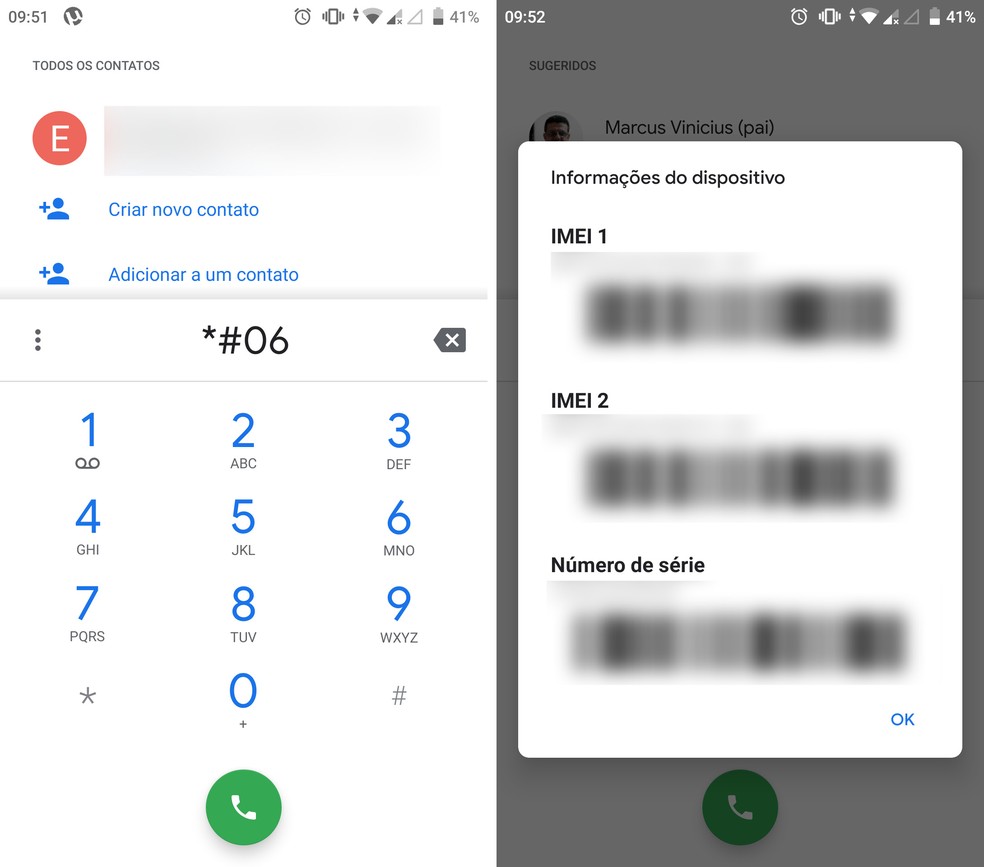 como descobrir o imei do celular?