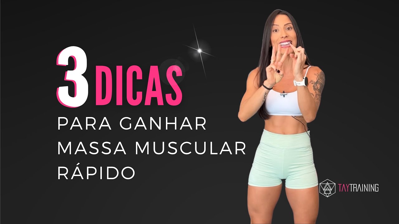 como ganhar massa magra?