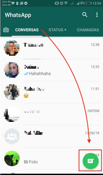 Como excluir um contato do WhatsApp?