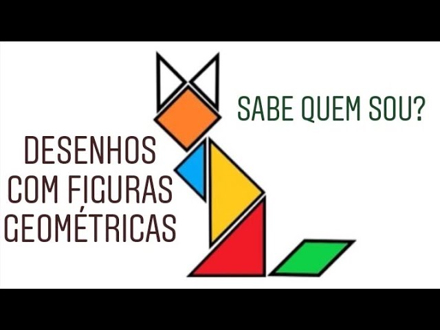 Como criar desenhos com formas geométricas?