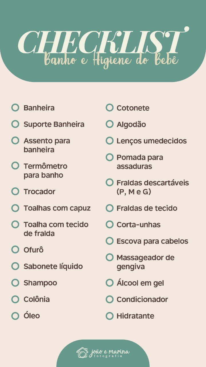 Lista essencial de itens para levar para a maternidade: não deixe nada para trás.